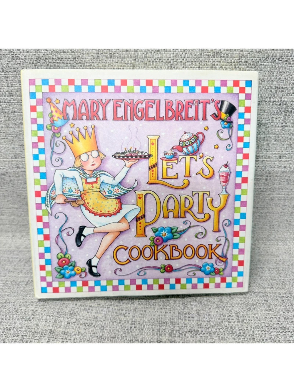 Mary Engelbreit Let’s Party Cookbook Hardcover Entertaining Recipes